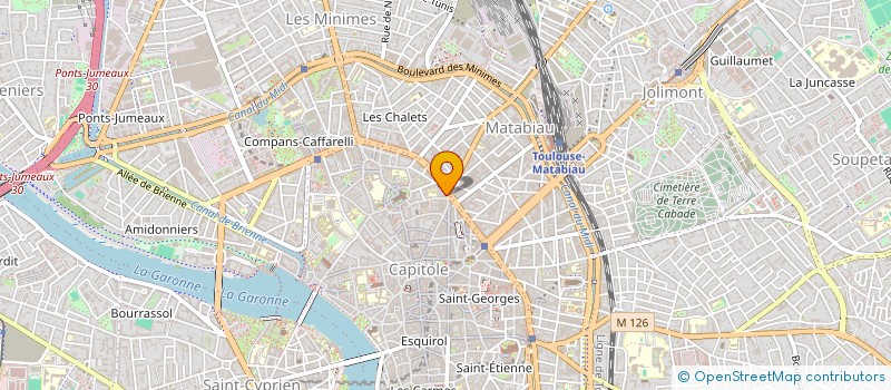 localisation de l'entreprise MADAME CINDY PIOVESAN PASCOAL  TOULOUSE