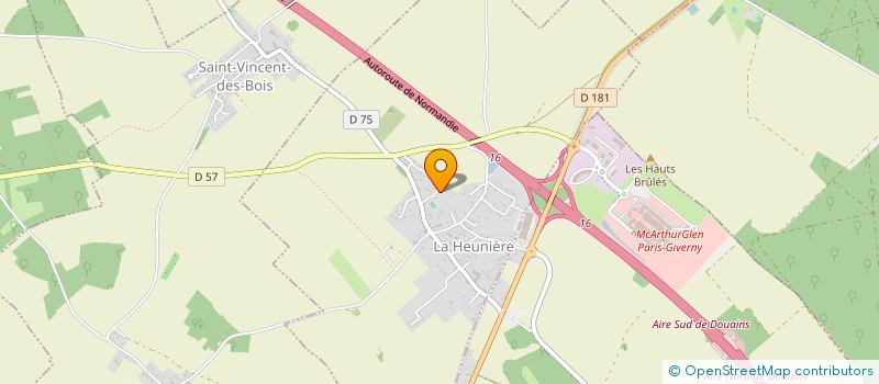 localisation de l'entreprise MADAME CINDY PLANTIER  LA HEUNIERE