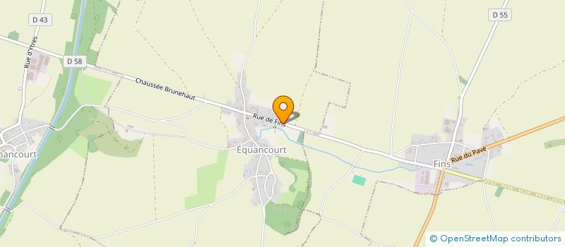 localisation de l'entreprise MADAME CINDY POETTE  EQUANCOURT