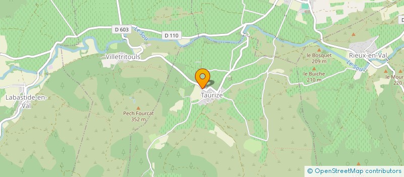 localisation de l'entreprise MADAME CINDY PORTARO  TAURIZE