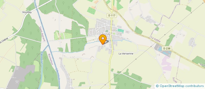 localisation de l'entreprise MADAME CINDY POUPAERT  TRIZAY