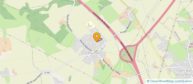 localisation de l'entreprise MADAME CINDY PROUET-RASSE  ROUMARE