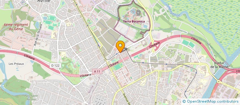 localisation de l'entreprise MADAME CINDY PUZA  ANGERS