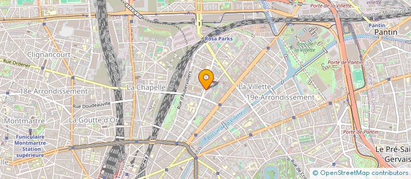 localisation de l'entreprise MADAME CINDY RAFOUGILET  PARIS