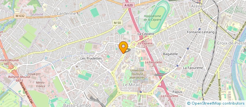 localisation de l'entreprise MADAME CINDY RAMOS à TOULOUSE