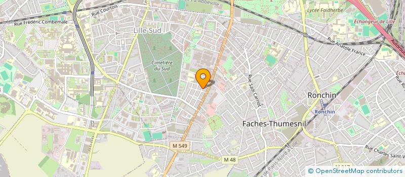 localisation de l'entreprise MADAME CINDY RAMPARANY à LILLE