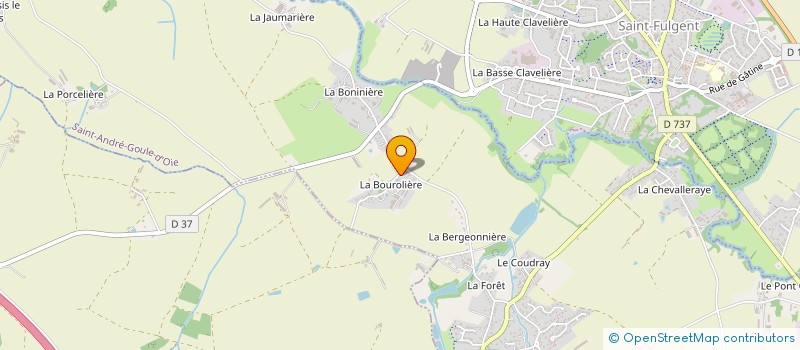 localisation de l'entreprise MADAME CINDY REAU  SAINT-ANDRE-GOULE-D'OIE