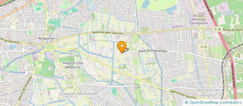 localisation de l'entreprise MADAME CINDY REINHARDT  AVIGNON