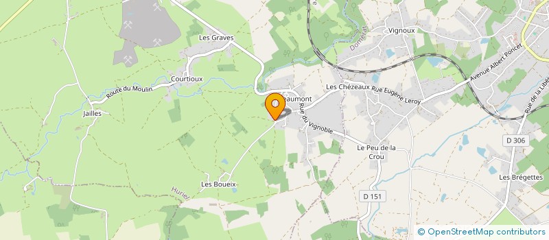 localisation de l'entreprise MADAME CINDY RICARD  HURIEL