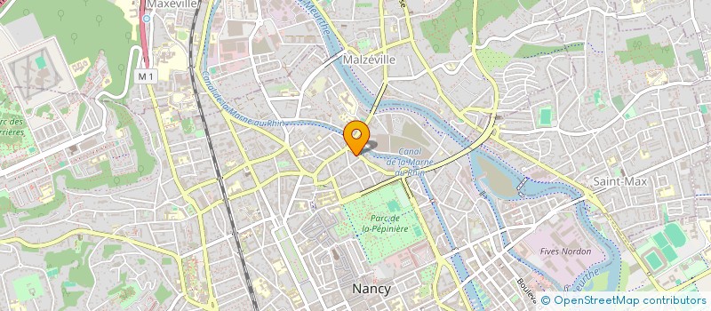 localisation de l'entreprise MADAME CINDY RISSE  NANCY