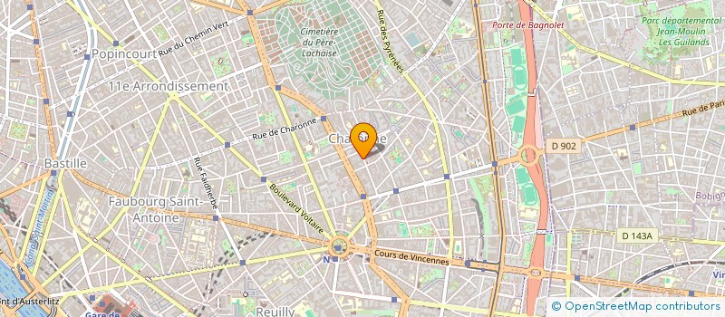 localisation de l'entreprise MADAME CINDY ROHEE  PARIS