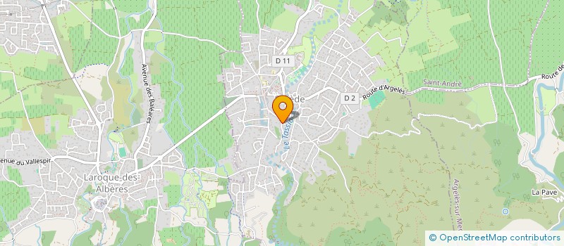 localisation de l'entreprise MADAME CINDY ROLL  PALAU-DEL-VIDRE