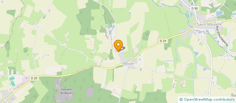 localisation de l'entreprise MADAME CINDY RONDET  BOUER