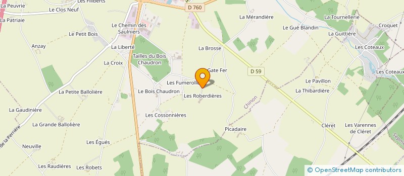 localisation de l'entreprise MADAME CINDY ROY à SAINTE-MAURE-DE-TOURAINE