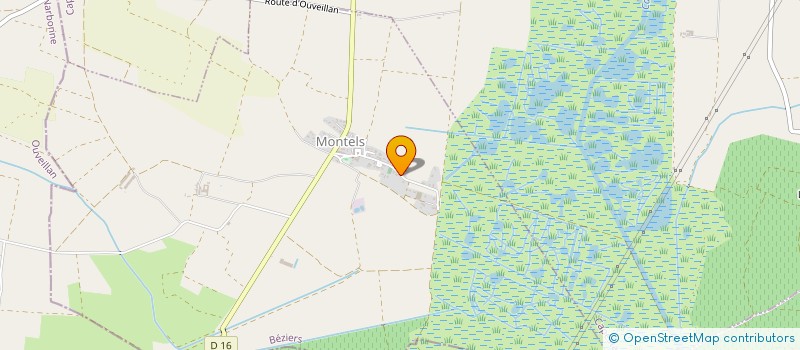 localisation de l'entreprise MADAME CINDY SAGNIER  MONTADY