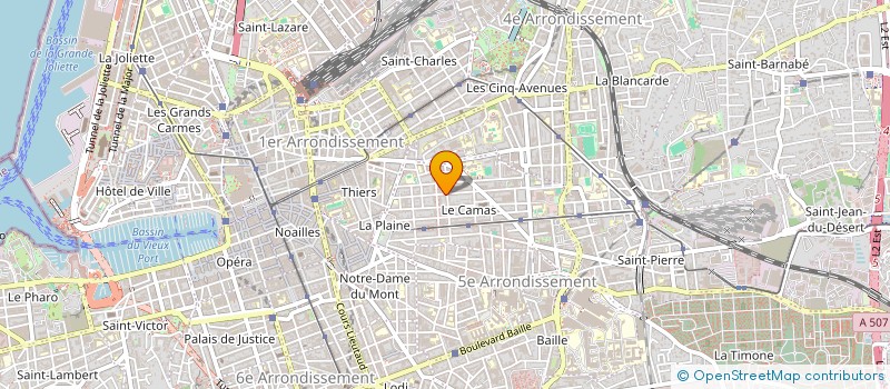 localisation de l'entreprise MADAME CINDY SALVIGNOL à MARSEILLE