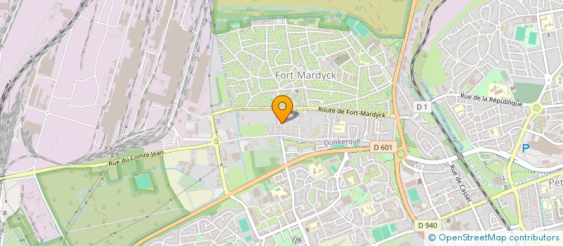 localisation de l'entreprise MADAME CINDY SAVREUX à DUNKERQUE