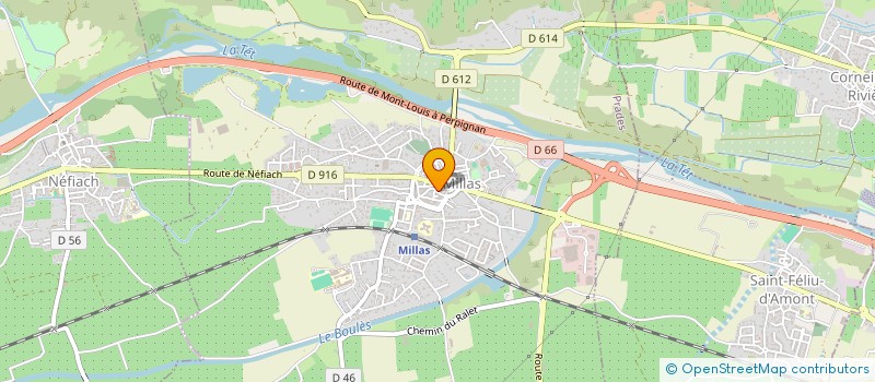 localisation de l'entreprise MADAME CINDY SCHATT  MILLAS