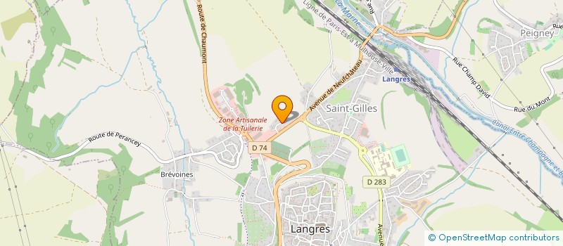 localisation de l'entreprise MADAME CINDY SCHLUPP à LANGRES