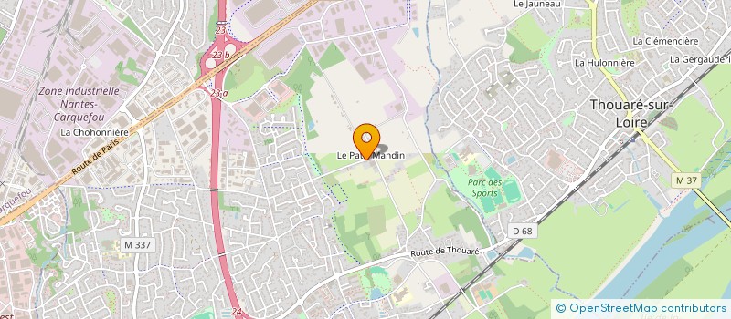 localisation de l'entreprise MADAME CINDY SEMREN à SAINTE-LUCE-SUR-LOIRE