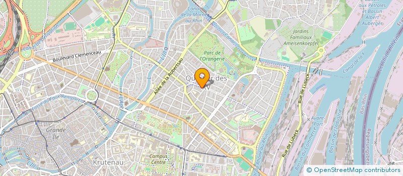 localisation de l'entreprise MADAME CINDY SEQOYA à STRASBOURG