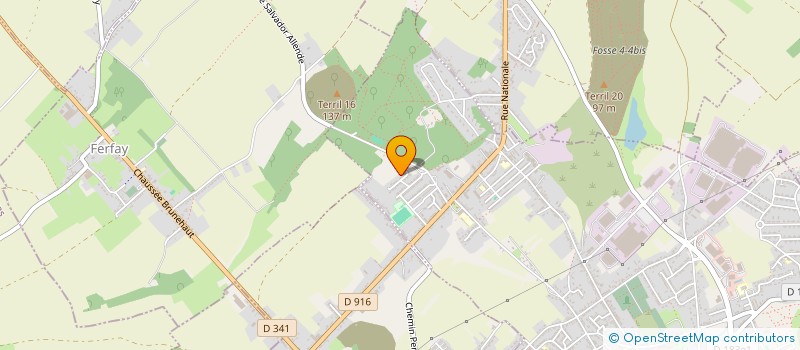 localisation de l'entreprise MADAME CINDY SIKORSKI  AUCHEL