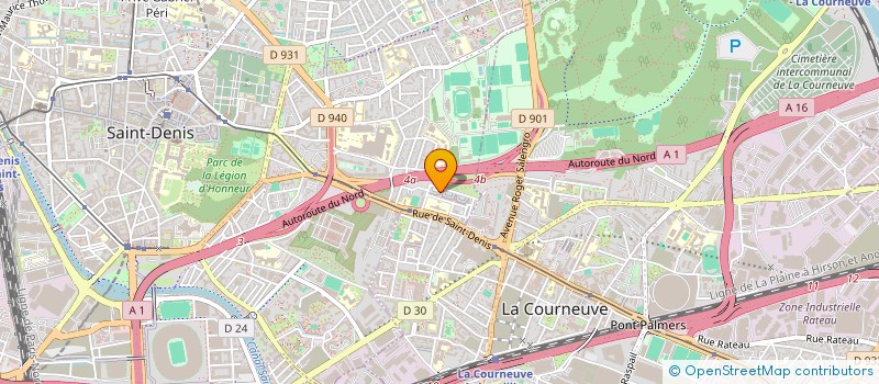 localisation de l'entreprise MADAME CINDY SILVA DA LUZ à SAINT-DENIS