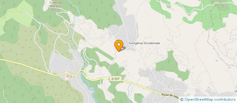 localisation de l'entreprise MADAME CINDY SIMONETTA  FLAYOSC