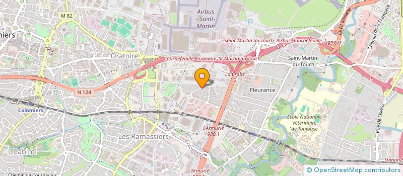 localisation de l'entreprise MADAME CINDY SOK à TOULOUSE