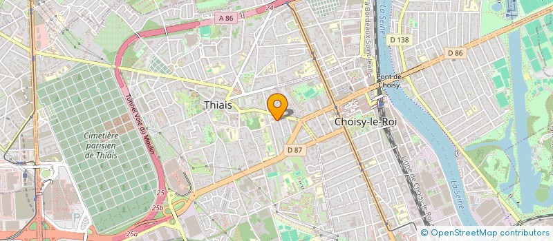 localisation de l'entreprise MADAME CINDY SOUKEHAL  THIAIS