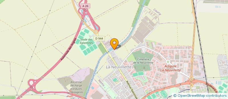 localisation de l'entreprise MADAME CINDY SOZZI  REIMS