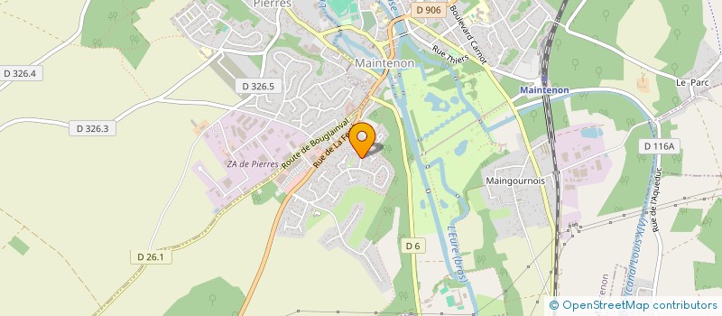 localisation de l'entreprise MADAME CINDY SPOSITO à MAINTENON