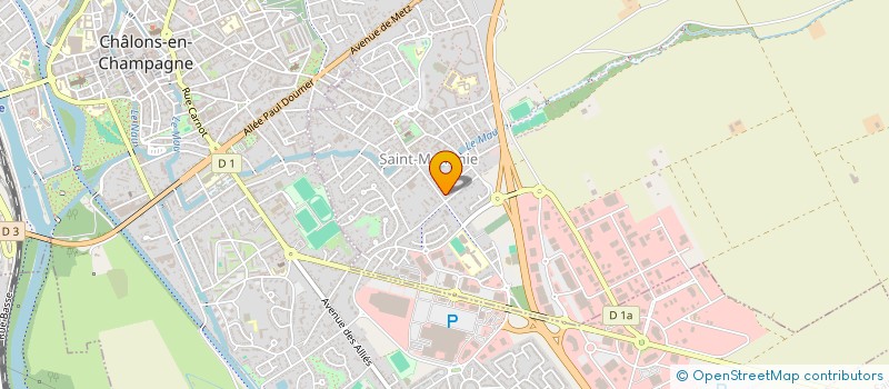 localisation de l'entreprise MADAME CINDY TERREAU  SAINT-MEMMIE