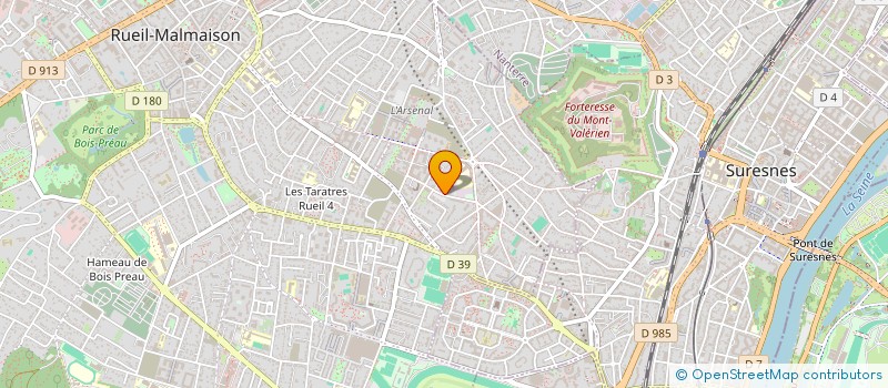 localisation de l'entreprise MADAME CINDY THOMAS à RUEIL-MALMAISON