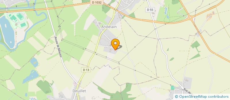 localisation de l'entreprise MADAME CINDY TINOT  ANDELAIN