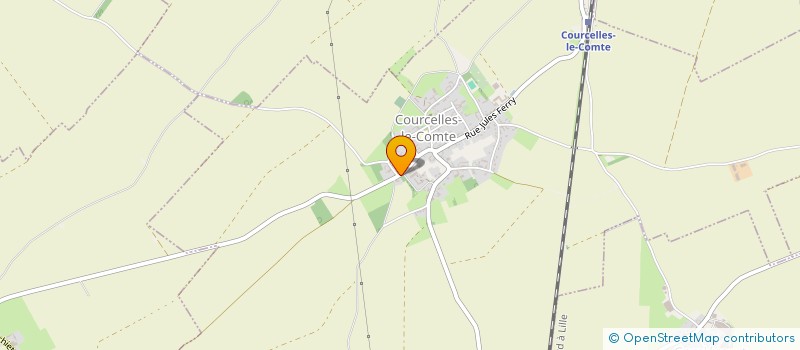 localisation de l'entreprise MADAME CINDY TIRMARCHE  COURCELLES-LE-COMTE