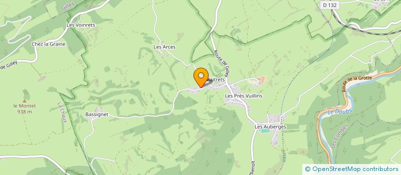 localisation de l'entreprise MADAME CINDY TIROLE  PAYS-DE-MONTBENOIT