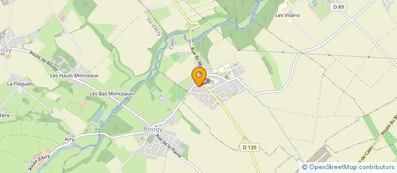 localisation de l'entreprise MADAME CINDY TORAL-GIMENEZ  BRETTEVILLE-SUR-ODON