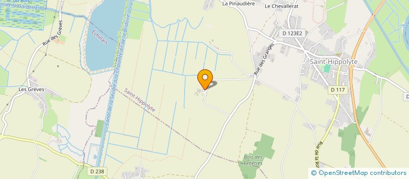 localisation de l'entreprise MADAME CINDY TRIQUET  SAINTES