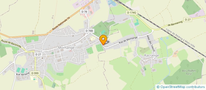 localisation de l'entreprise MADAME CINDY TUPINIER  MORHANGE