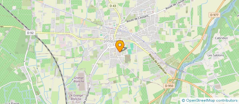 localisation de l'entreprise MADAME CINDY UGO  JONQUIERES