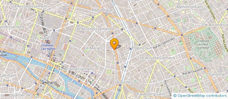 localisation de l'entreprise MADAME CINDY UZZAN à PARIS