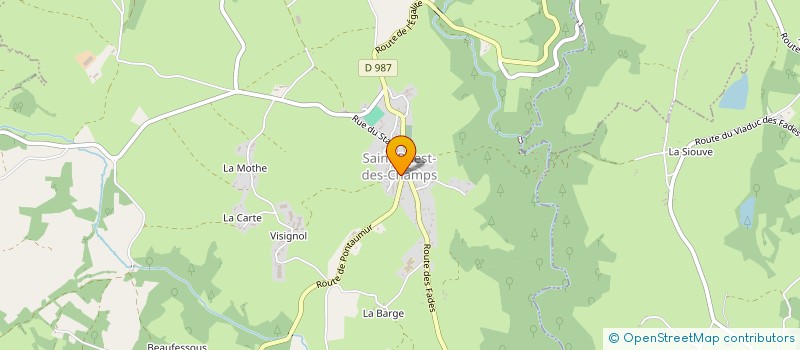 localisation de l'entreprise MADAME CINDY VALENTE  SAINT-PRIEST-DES-CHAMPS