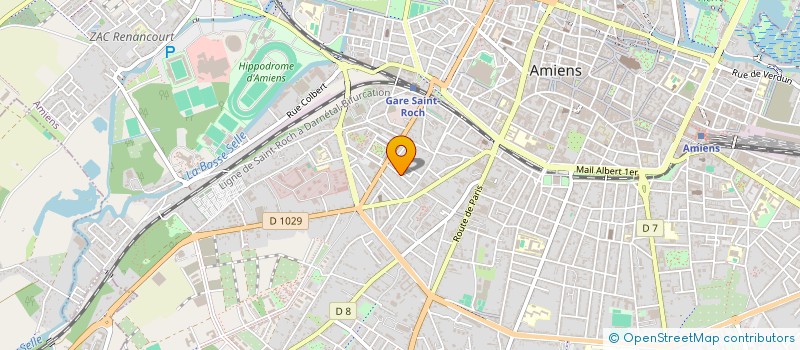 localisation de l'entreprise MADAME CINDY VAN HOUCKE  AMIENS