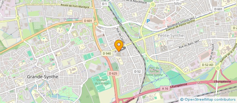 localisation de l'entreprise MADAME CINDY VANAPPELGHEM à DUNKERQUE