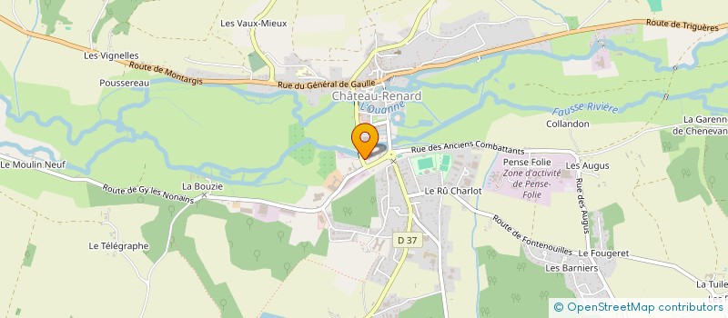 localisation de l'entreprise MADAME CINDY VANHOVE à CHATEAU-RENARD