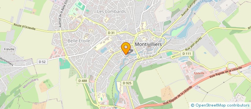 localisation de l'entreprise MADAME CINDY VASSEUR  MONTIVILLIERS