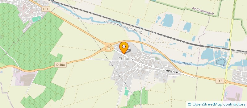 localisation de l'entreprise MADAME CINDY VICTOIRE  CHOUILLY