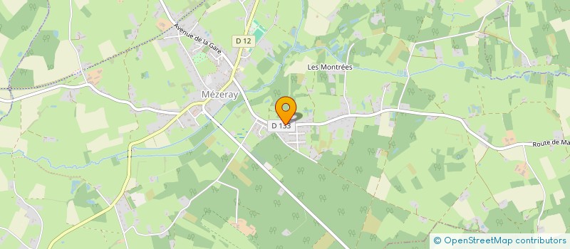 localisation de l'entreprise MADAME CINDY VIGROUX  MEZERAY