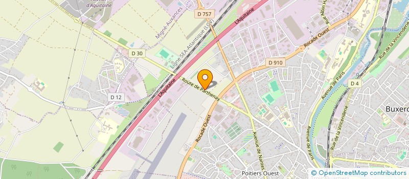 localisation de l'entreprise MADAME CINDY VINCENT  POITIERS